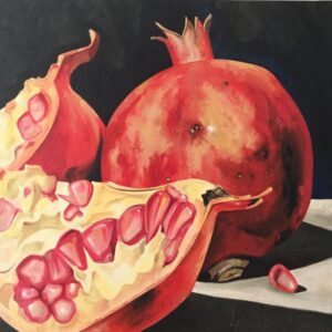 Cédric LAVAUD "Grenade" Peinture Oeuvre