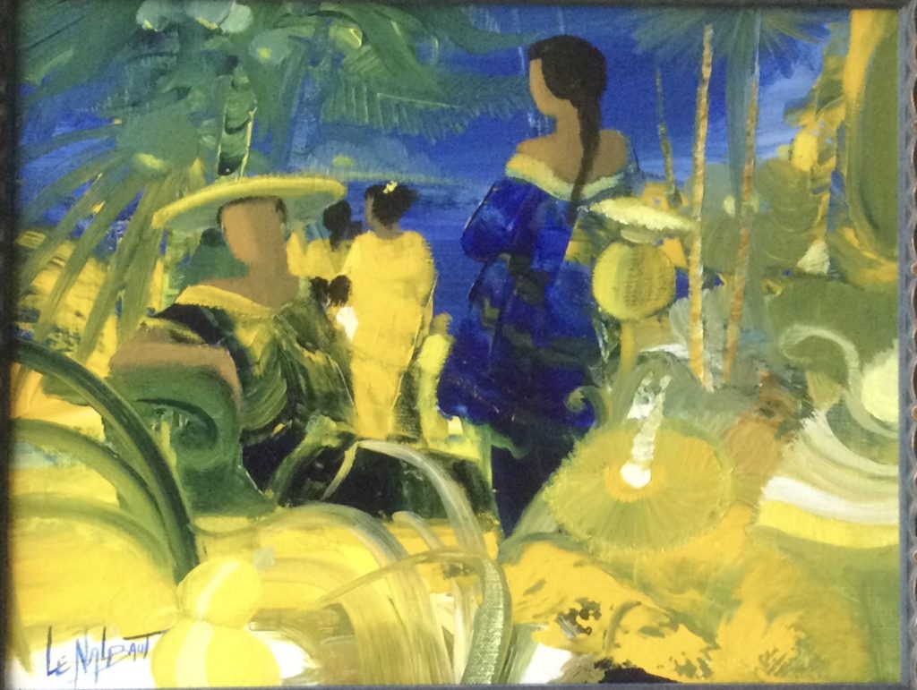 Le Nalbaut oeuvre peinture artiste