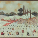 max savy peinture oeuvre neige