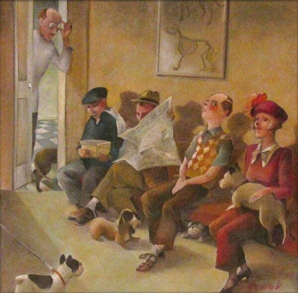 Tony Gram Dequesne "Chez le vétérinaire"