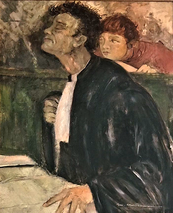 Marcel Charbonnel La Plaidoirie Oeuvre Originale